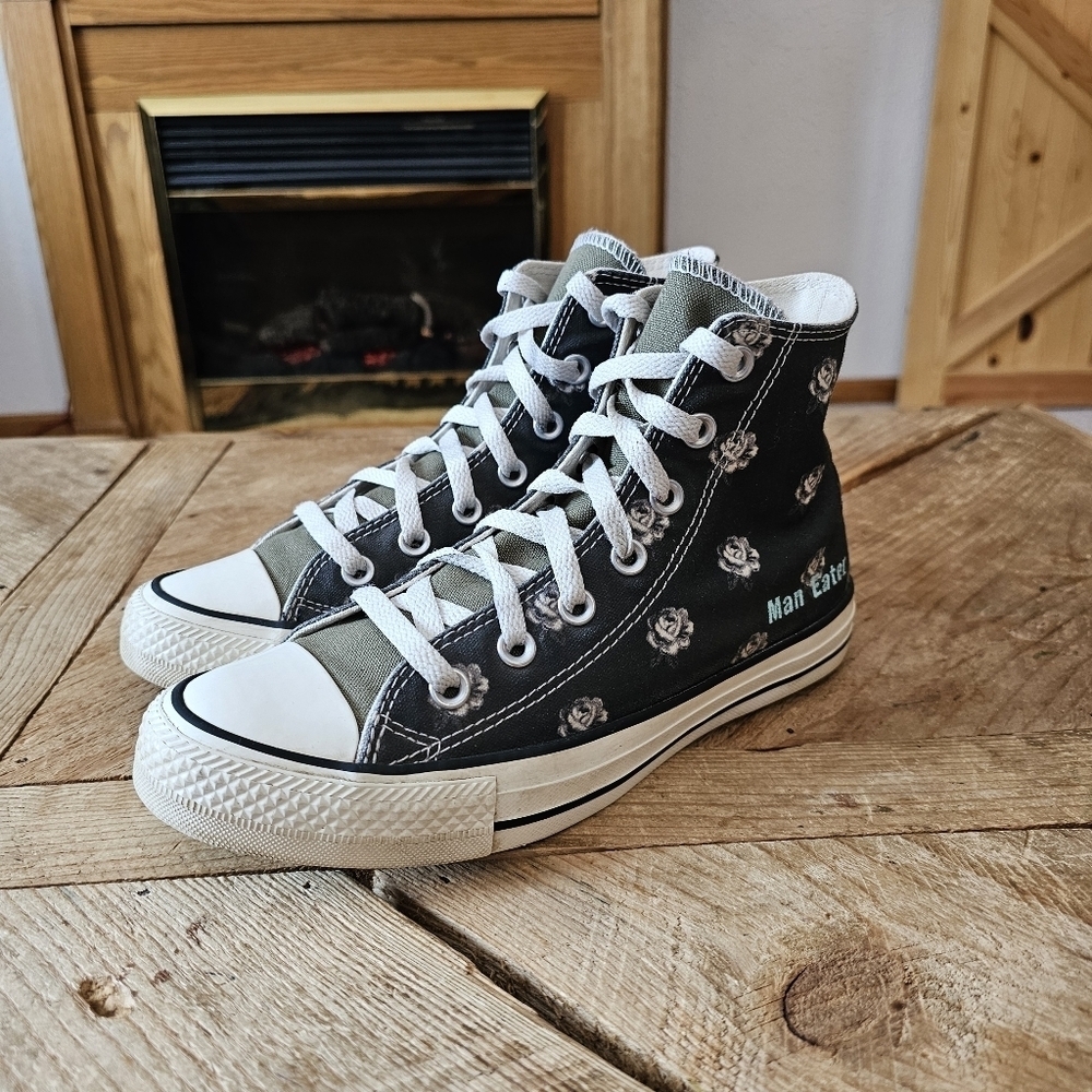 Rare Converse Chuck Taylor All Star Man Eater Shoes, Women's 7, Men's 5